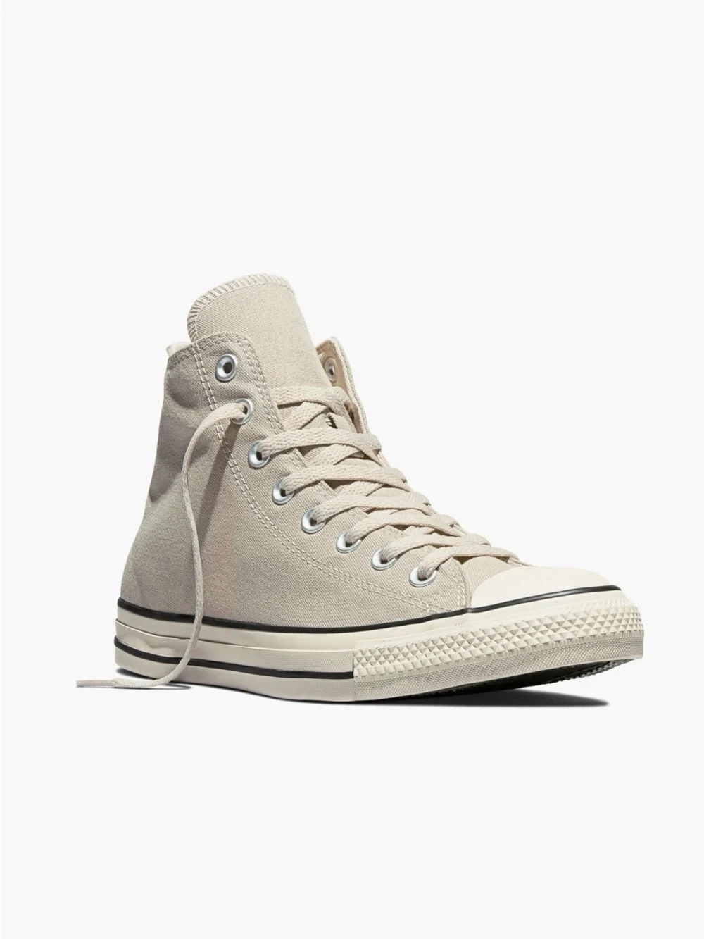 Converse Chuck Taylor® All Star® High Top Sneakers - Beige Canvas - Picture 2 of 13
